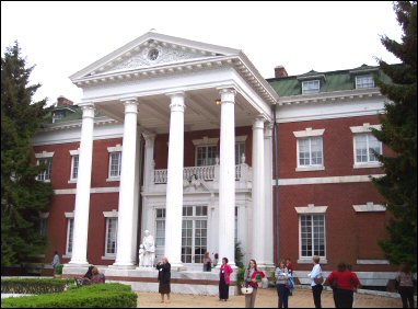 Bourne Mansion - site of the banquet